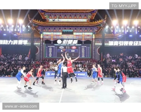 孝南区篮球联赛烟花秀，文化表演融合体育赛事